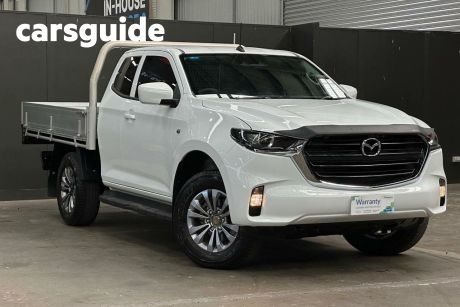 White 2022 Mazda BT-50 Freestyle Cab Chassis XT (4X4)