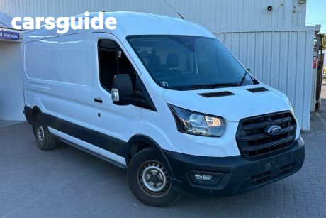 White 2019 Ford Transit Commercial 350L (Mid Roof)