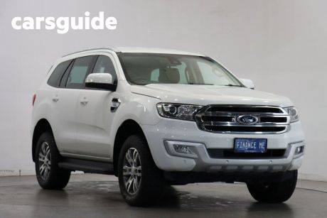 White 2015 Ford Everest Wagon Trend