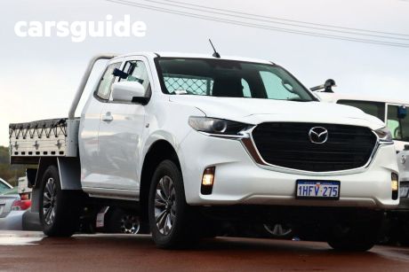 White 2020 Mazda BT-50 Freestyle Cab Chassis XT (4X2)