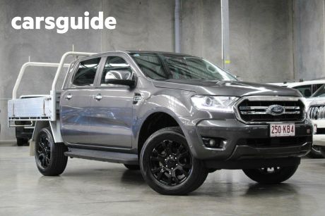Grey 2018 Ford Ranger Double Cab Pick Up XLT 2.0 (4X4)