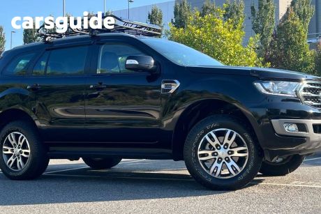 Black 2018 Ford Everest Wagon Trend (4WD 7 Seat)