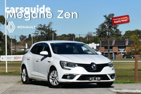 White 2018 Renault Megane Hatchback ZEN