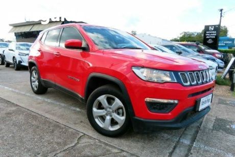 Red 2018 Jeep Compass Wagon Sport (fwd)