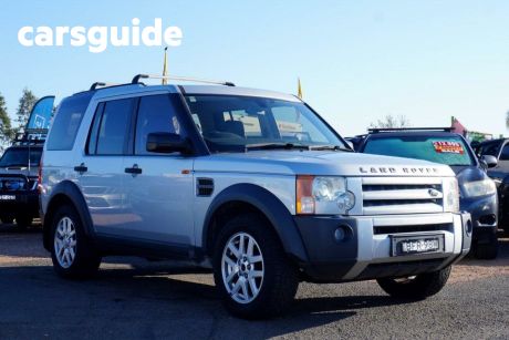 Silver 2007 Land Rover Discovery 3 Wagon SE