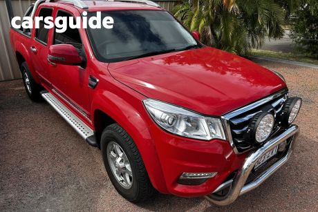 Red 2019 Great Wall Steed Dual Cab Utility (4X4)