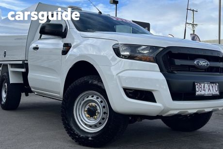 White 2018 Ford Ranger Cab Chassis 3.2 XL Plus (4X4)
