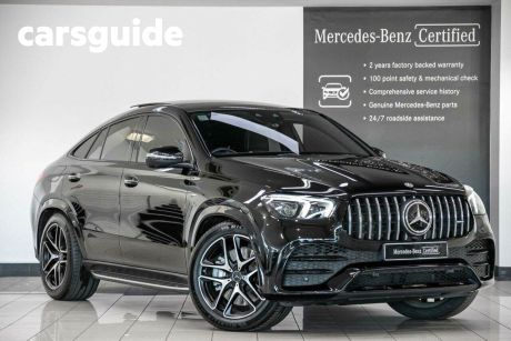 Black 2020 Mercedes-Benz GLE53 Coupe 4Matic+ (hybrid)