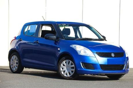 Blue 2011 Suzuki Swift Hatchback GA