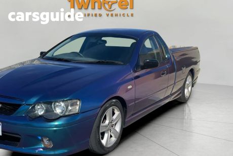Turquoise 2004 Ford Falcon Utility XR8