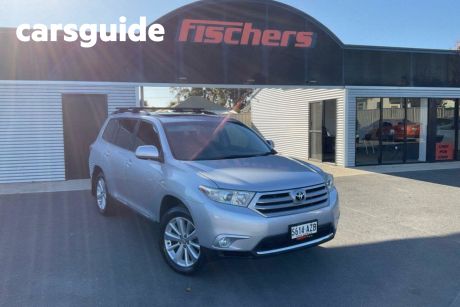 Silver 2013 Toyota Kluger Wagon Altitude (fwd) 7 Seat