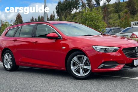 Red 2018 Holden Commodore Sportswagon LT