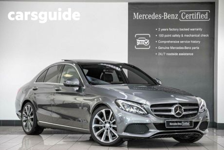 Grey 2017 Mercedes-Benz C250 Sedan