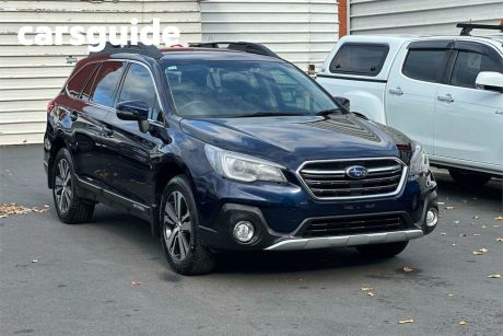 Blue 2018 Subaru Outback Wagon 2.5I