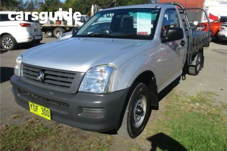 Grey 2003 Holden Rodeo Cab Chassis DX