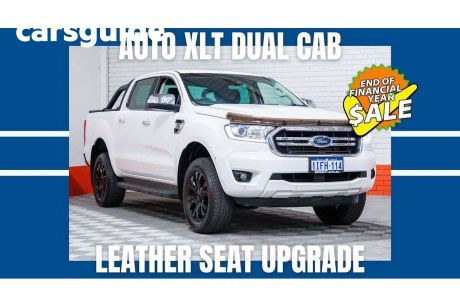 White 2019 Ford Ranger Double Cab Pick Up XLT 2.0 (4X4)