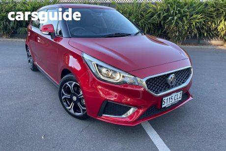 Red 2021 MG MG3 Auto Hatchback Excite (with Navigation)