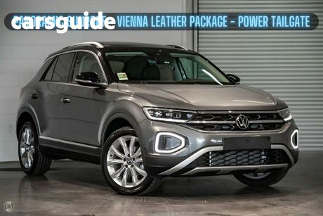 Grey 2024 Volkswagen T-ROC Wagon 110TSI Style (restricted Feat)