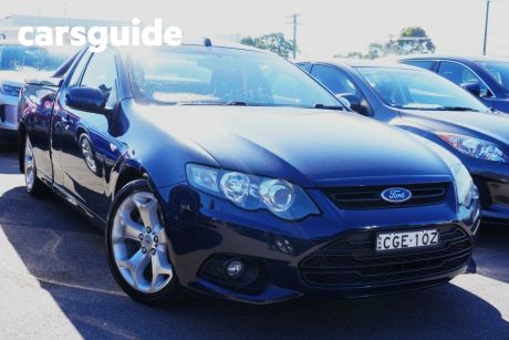 Blue 2012 Ford Falcon Cab Chassis XR6