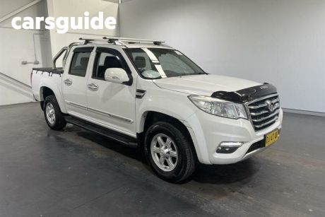 White 2017 Great Wall Steed Dual Cab Utility (4X2)