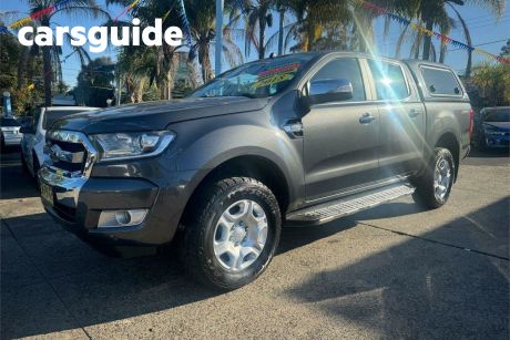 Grey 2018 Ford Ranger Double Cab Chassis XL 3.2 (4X4)