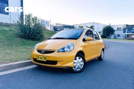 Yellow 2006 Honda Jazz Hatchback GLI