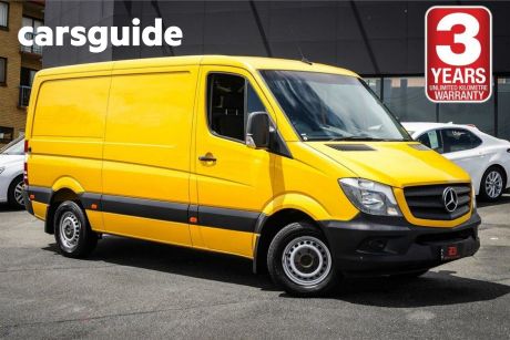 Yellow 2018 Mercedes-Benz Sprinter Commercial 313CDI Low Roof MWB 7G-Tronic