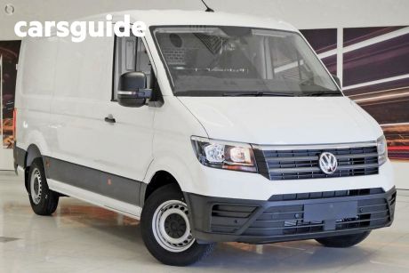 White 2024 Volkswagen Crafter Commercial 35 MWB FWD TDI340