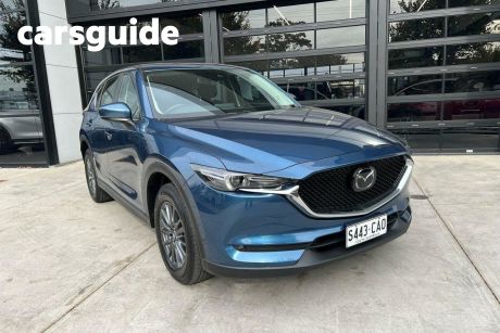 Blue 2019 Mazda CX-5 Wagon Maxx Sport (4X2)