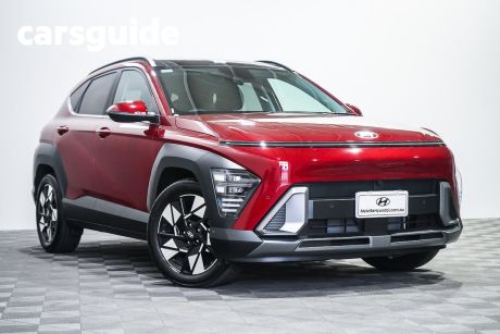 Red 2024 Hyundai Kona Wagon Premium