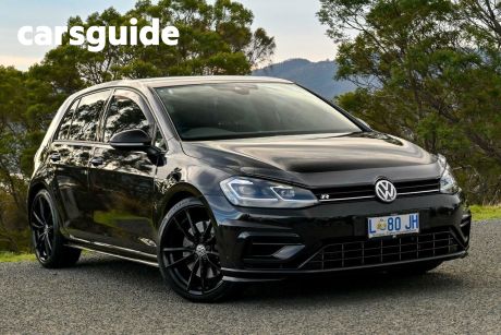 Black 2018 Volkswagen Golf Hatchback R Special Edition