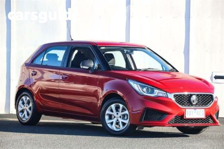 Red 2021 MG MG3 Auto Hatchback Core