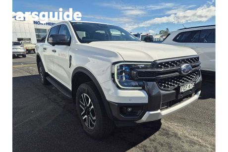 White 2023 Ford Ranger Double Cab Pick Up Sport 3.0 (4X4)