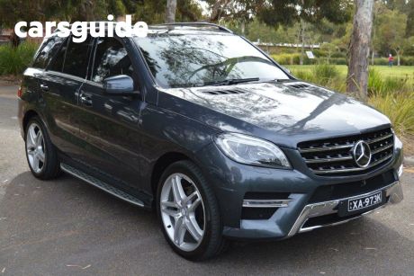 Grey 2015 Mercedes-Benz ML350 Wagon CDI Bluetec (4X4)