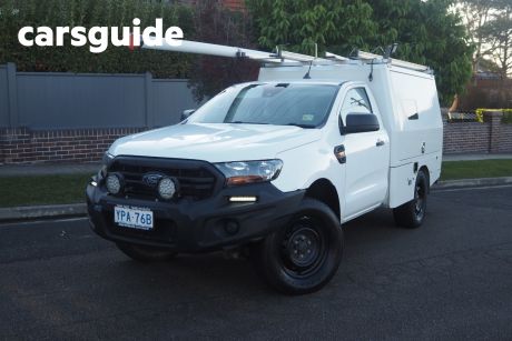 White 2021 Ford Ranger Cab Chassis XL 3.2 (4X4)