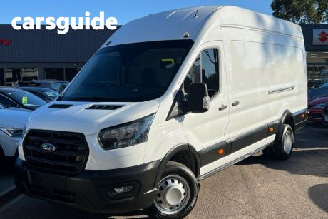 White 2019 Ford Transit Commercial 350e (High Roof)