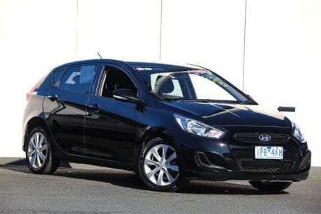 Black 2019 Hyundai Accent Hatchback Sport