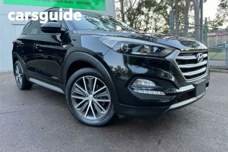Black 2017 Hyundai Tucson Wagon Active X (fwd)