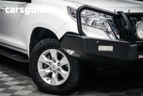 White 2016 Toyota Landcruiser Prado Wagon GXL (4X4)