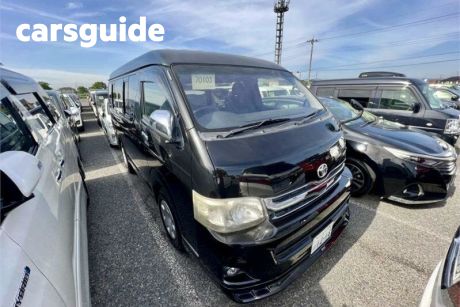 Black 2011 Toyota HiAce Commercial
