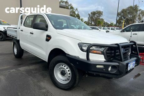 White 2020 Ford Ranger Double Cab Chassis XL 2.2 (4X4)