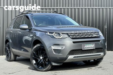 Grey 2016 Land Rover Discovery Sport Wagon SD4 HSE Luxury