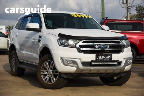 White 2017 Ford Everest Wagon Trend (rwd)