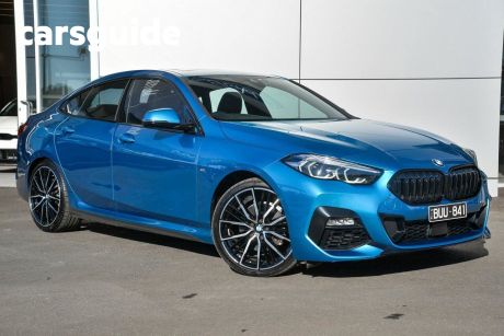 Blue 2021 BMW 218I Coupe M Sport Gran Coupe
