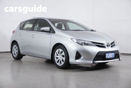 Silver 2014 Toyota Corolla Hatchback Ascent