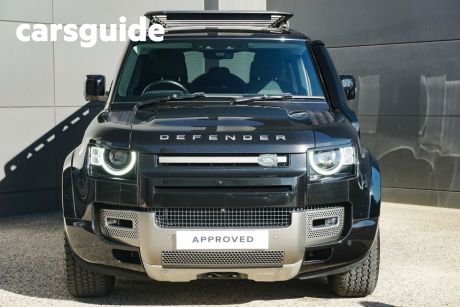 Black 2021 Land Rover Defender Wagon 110 D300 X-Dynamic HSE (220KW)