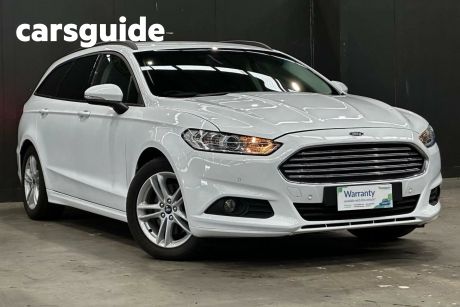 White 2018 Ford Mondeo Wagon Ambiente Tdci (5 YR)