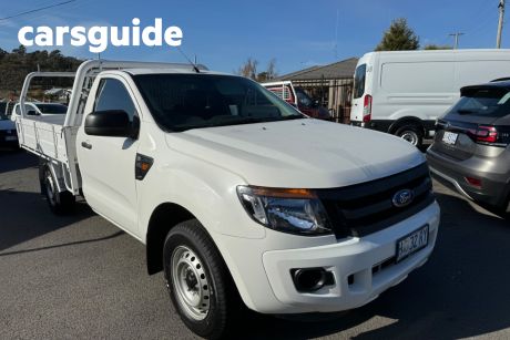White 2012 Ford Ranger Cab Chassis XL 2.2 (4X2)