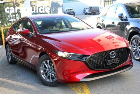 Red 2024 Mazda Mazda3 Hatchback G20 Pure