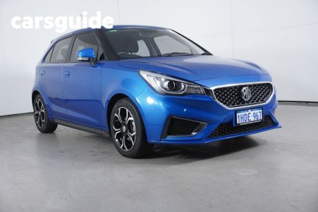 Blue 2020 MG MG3 Auto Hatchback Excite (with Navigation)